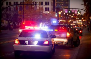 A Traffic Stop Showing A Citizen Who Will Be Needing A DUI License Reinstatement Lawyer in Michigan