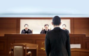 photo of a court room